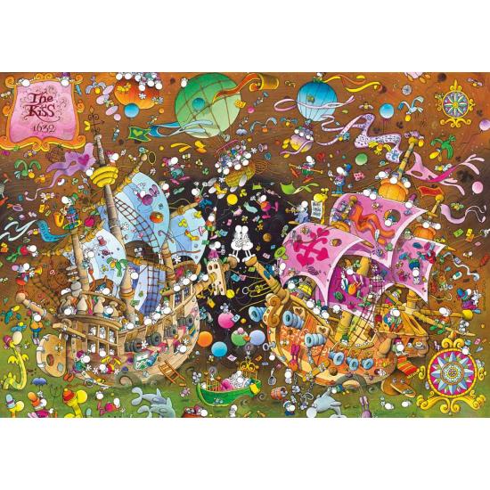 Puzzle Clementoni Le Baiser 6000 pièces Puzzle Clementoni Le Baiser 6000 pièces