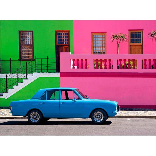 Puzzle Clementoni La Voiture Bleue 500 Pièces