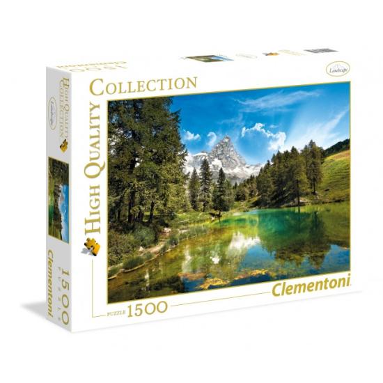 Puzzle Clementoni Le lac bleu 1500 pièces