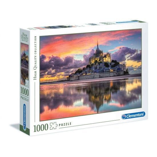 Puzzle Clementoni Le Magnifique Mont Saint Michel 1000 pièces