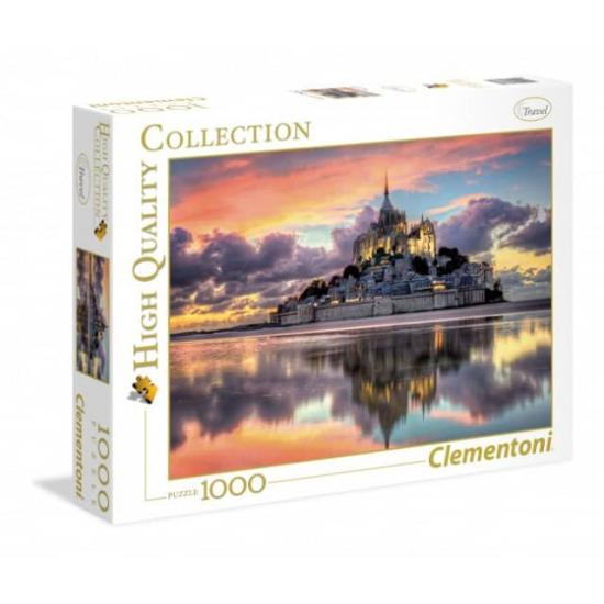 Puzzle Clementoni Le Magnifique Mont Saint Michel 1000 pièces