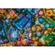 Puzzle Clementoni Le pays des merveilles à Londres 2000 Pieces
