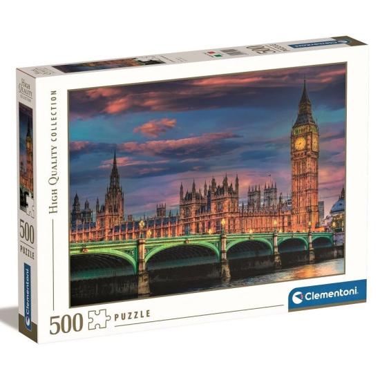 Clementoni Puzzle Parlement de Londres 500 pièces