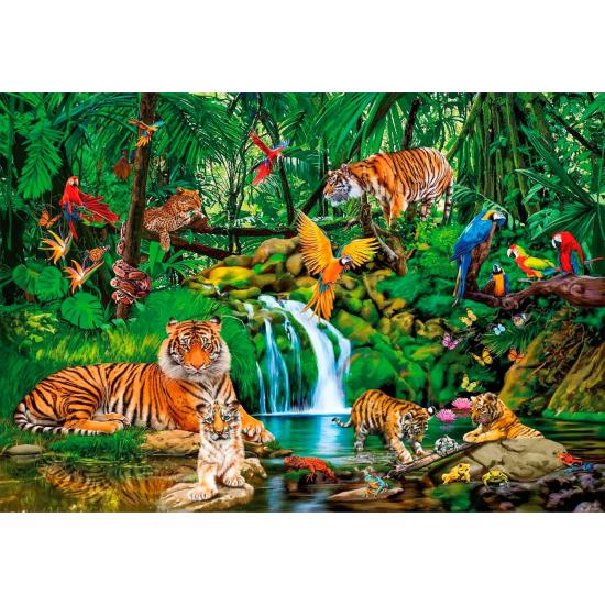 Puzzle Clementoni La Retraite dans la Jungle XXL 300 pièces