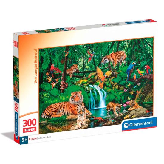 Puzzle Clementoni La Retraite dans la Jungle XXL 300 pièces