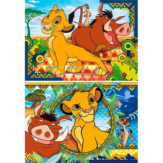 Puzzle Clementoni Le Roi Lion 2 x 60 pièces