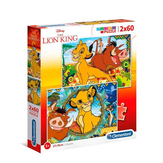 Puzzle Clementoni Le Roi Lion 2 x 60 pièces