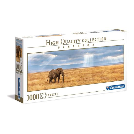 Puzzle Clementoni Eléphant Perdu dans la Savane 1000 Pièces Puzzle Clementoni Eléphant Perdu dans la Savane 1000 Pièces