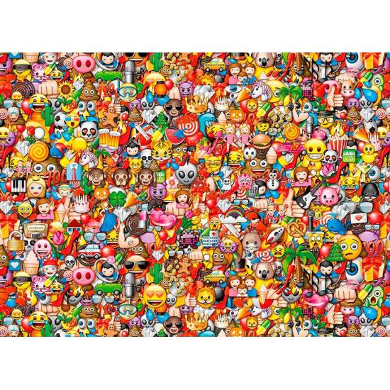 Clementoni Impossible Emojis Puzzle 1000 pièces