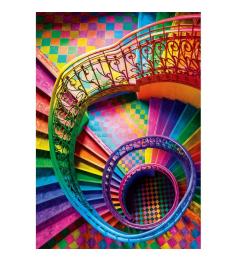 Puzzle Clementoni Escaliers Colorboom 500 pièces