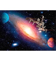 Clementoni Puzzle Station Spatiale Internationale 500 Pièces