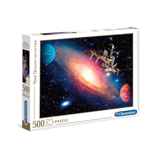 Clementoni Puzzle Station Spatiale Internationale 500 Pièces