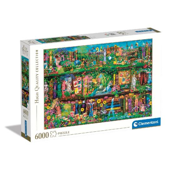 Puzzle Clementoni Étagère de Jardin 6000 pièces