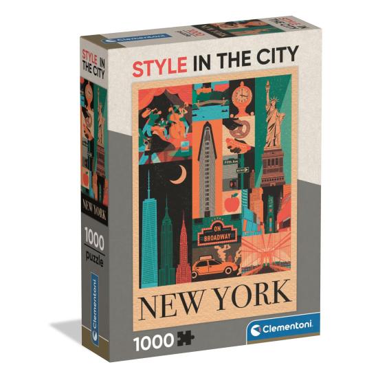 Puzzle Clementoni Style New York 1000 pièces