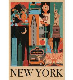Puzzle Clementoni Style New York 1000 pièces