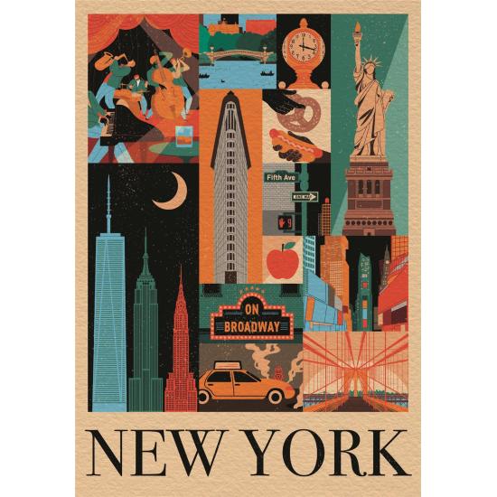 Puzzle Clementoni Style New York 1000 pièces
