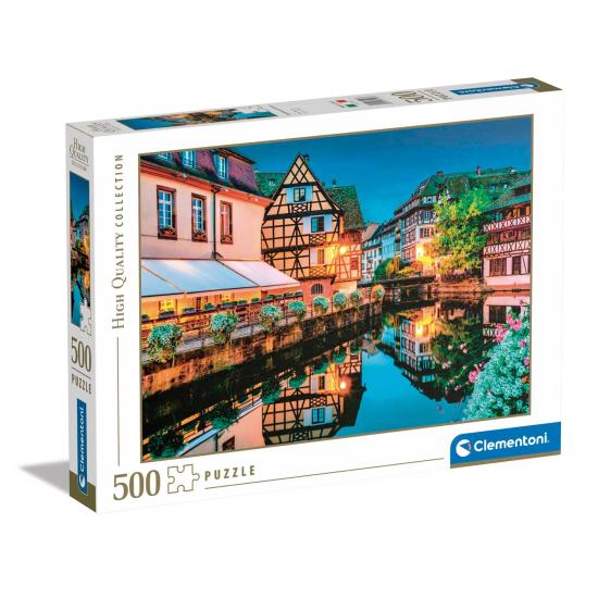Puzzle Clementoni Strasbourg Vieille Ville 500 pièces
