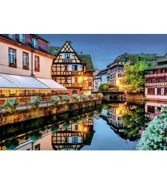 Puzzle Clementoni Strasbourg Vieille Ville 500 pièces