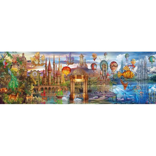 Clementoni Fantasy Puzzle panoramique 1000 pièces