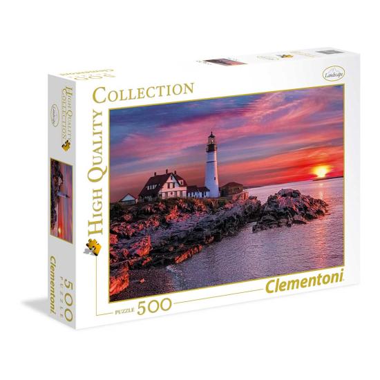 Clementoni Phare Portland Puzzle 500 pièces