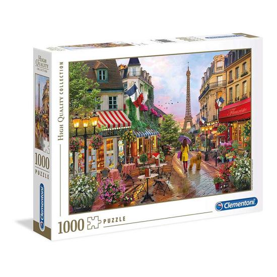 Clementoni Fleurs à Paris Puzzle 1000 pièces