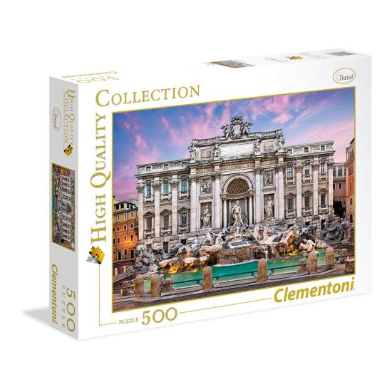 Clementoni Fontaine de Trevi Puzzle 500 pièces