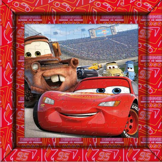 Clementoni Frame Me Up Cars Puzzle 60 pièces