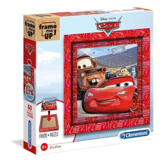 Clementoni Frame Me Up Cars Puzzle 60 pièces