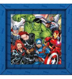 Clementoni Frame Me Up Avengers Puzzle 60 pièces