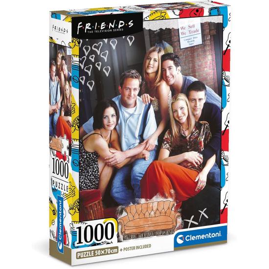 Puzzle Clementoni Friends 1000 pcs