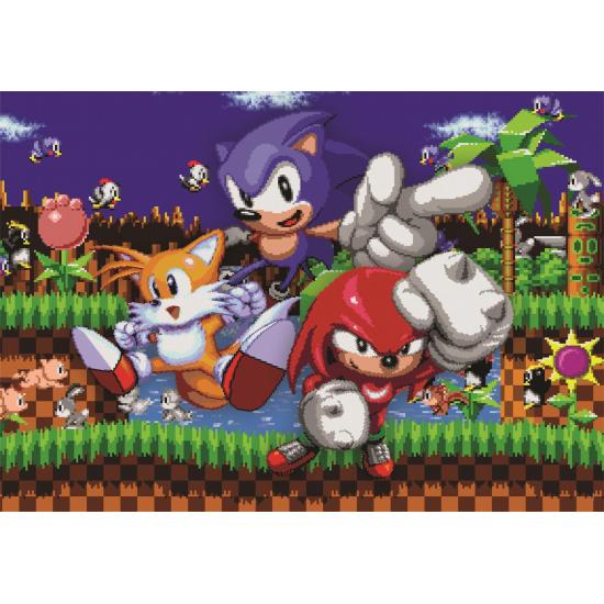 Puzzle Clementoni Gaming Cube Sonic 1 500 Pcs