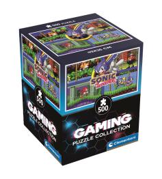 Puzzle Clementoni Gaming Cube Sonic 2 500 Pcs