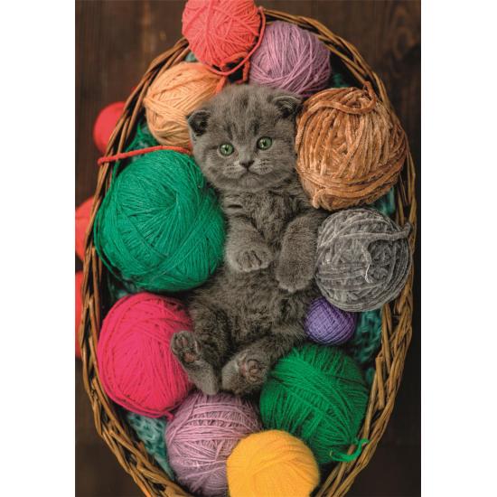 Puzzle Clementoni Chatons En Écheveaux 500 pièces