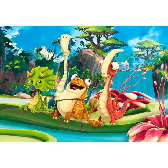 Clementoni Gigantosaurus Puzzle 3 x 48 pièces