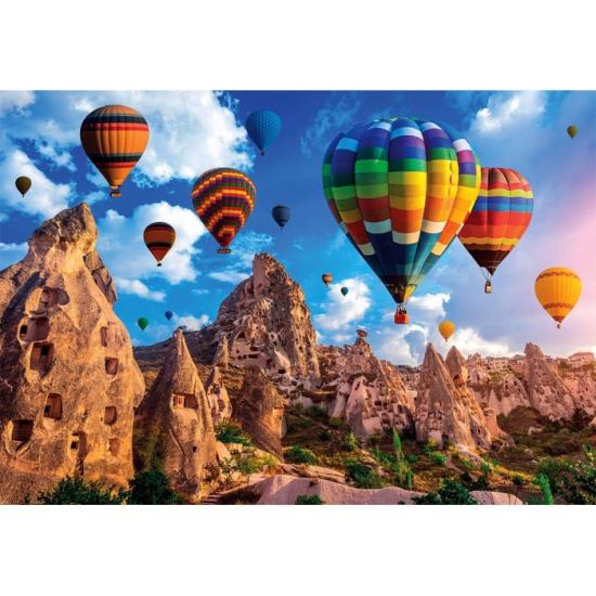 Puzzle Clementoni Montgolfières en Cappadoce 1000 pièces