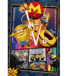 Puzzle Clementoni Moi, moche et méchant 4 1000 pcs