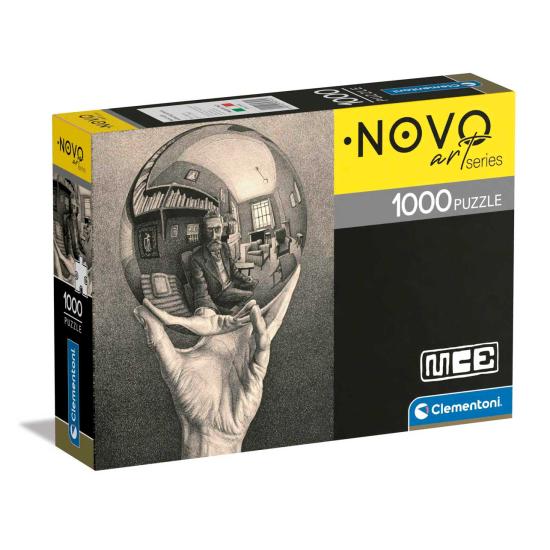 Clementoni Main avec sphère réfléchissante Puzzle 1000 pièces