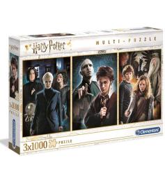 Puzzle Clementoni Harry Potter 3 x 1000 pièces