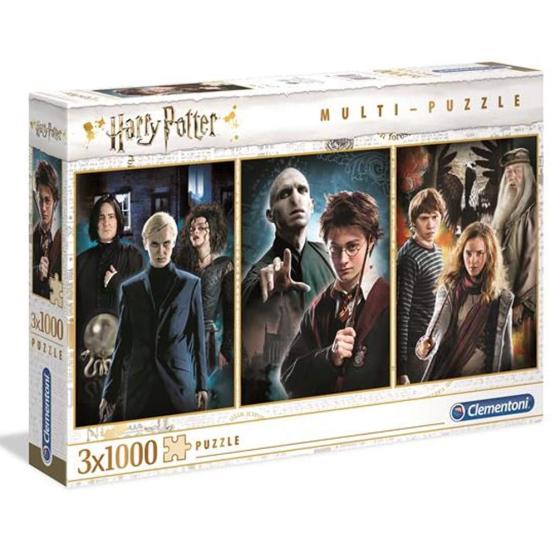 Puzzle Clementoni Harry Potter 3 x 1000 pièces