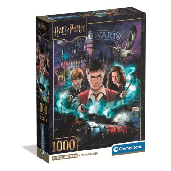 Puzzle Clementoni Harry Potter Hogwarts de 1000 pcs