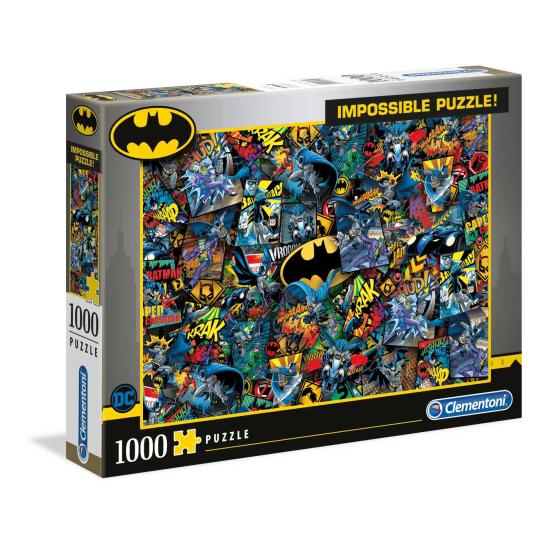 Clementoni Impossible BATMAN Puzzle 1000 pièces Clementoni Impossible BATMAN Puzzle 1000 pièces