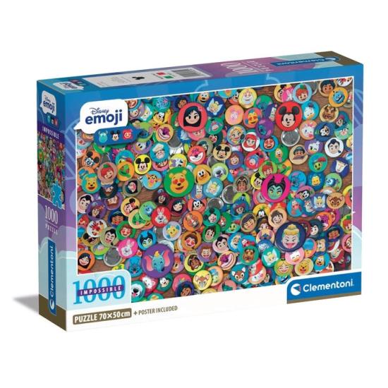 Puzzle Clementoni Impossible Disney 1000 pièces