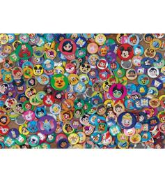 Puzzle Clementoni Impossible Disney 1000 pièces