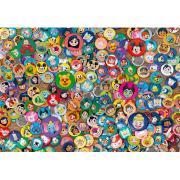 Puzzle Clementoni Impossible Disney Emoji 1000 pièces