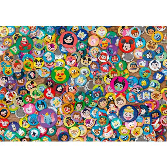 Puzzle Clementoni Impossible Disney Emoji 1000 pièces Puzzle Clementoni Impossible Disney Emoji 1000 pièces