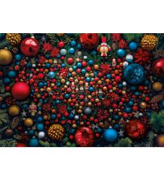 Puzzle Clementoni Impossible L'esprit de Noël 1000 pièces
