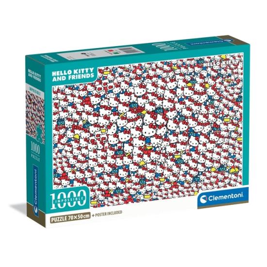 Puzzle Clementoni Imposible Hello Kitty 1000 Pièces