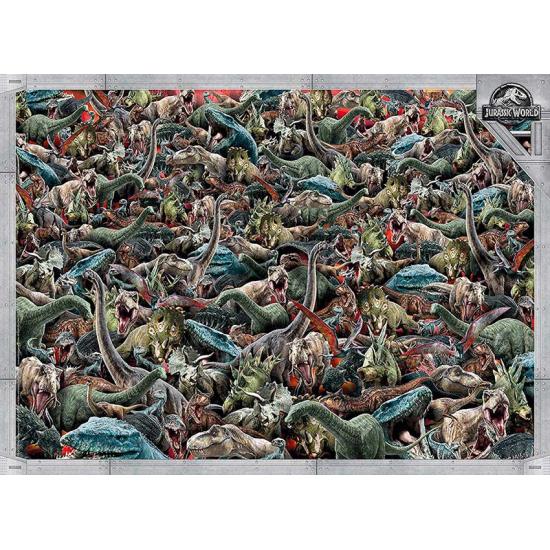 Clementoni Impossible Jurassic World Puzzle 1000 pièces