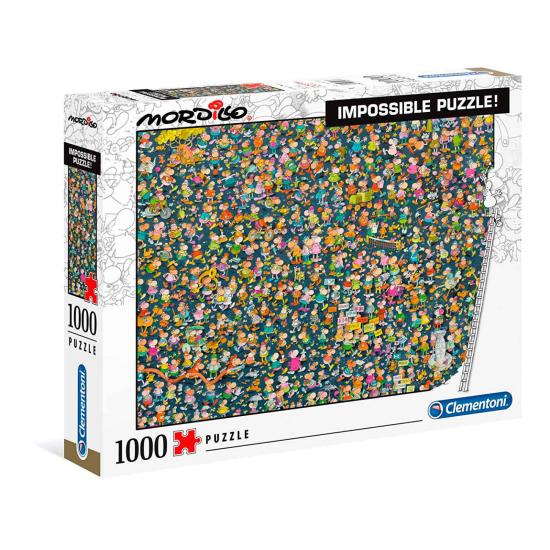 Puzzle Clementoni Impossible Mordillo 1000 pièces