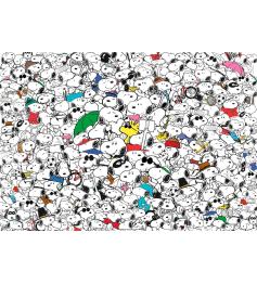 Puzzle Clementoni Impossible Peanuts Snoopy 1000 Pcs